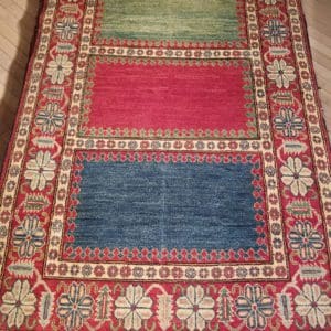 Image of 4X6 Rug with Three Rectangles of Color