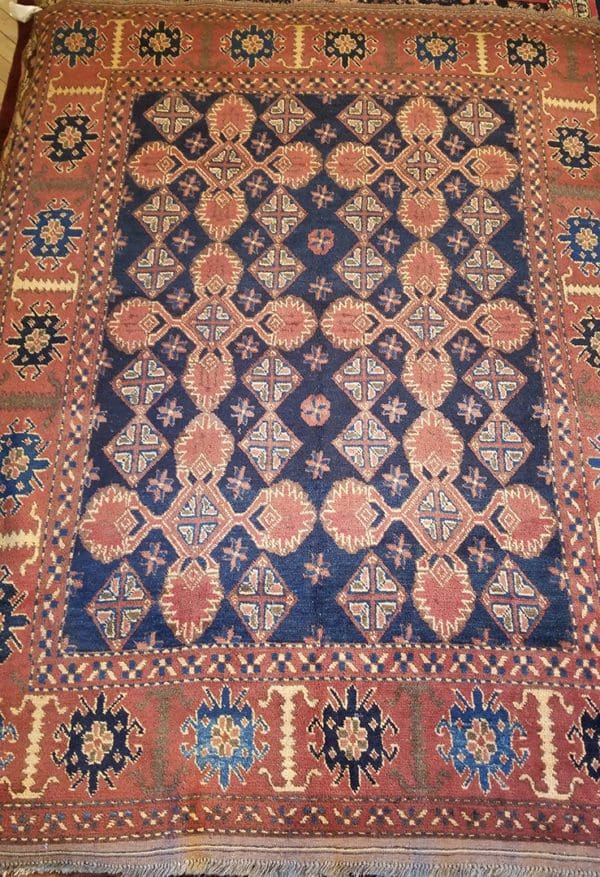 Image of 5X7 Persian Balouch Rug - Keeps Evil Away Pattern