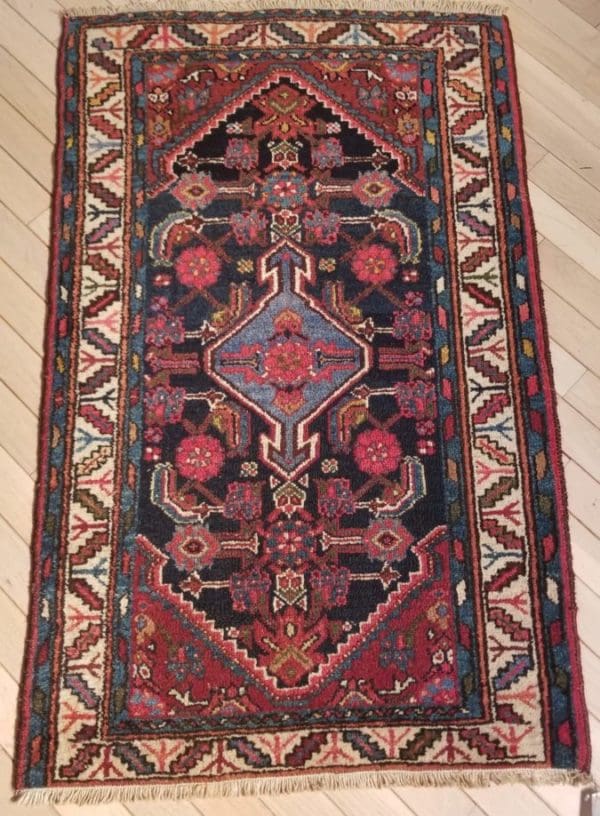 Image of Persian Bidjar Rug - Herati Pattern